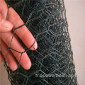 Netting de fil hexagonal revêtu de PVC